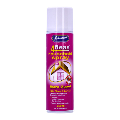 4fleas Household Spray Extra Guard with I.G.R 250ml Aerosol