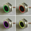 Indicador de anillo controlado de acero inoxidable GM60 UART 11