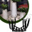 Hanging Mesh Plant Riser with 8 hooks, innerpot support for indoor outdoor 2