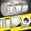 Coupleur hydraulique NPT 1/2 pouce pour chargeuse compacte à face plate 6