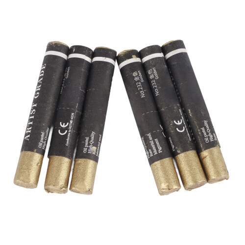 6Pcs Oil Pastels Soft Vibrant Colour Easy Blending 1
