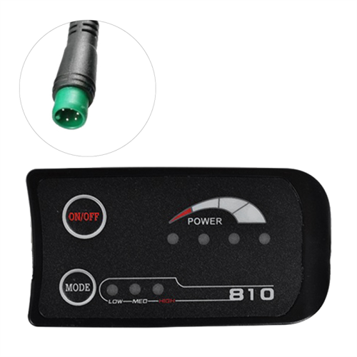 5PIN S810 E-Bike Meter LED-display 36V UART voor El 1