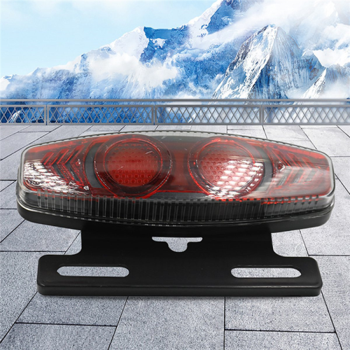 Ebike Achter LED Achterlicht 36V 48V Veiligheidswaarschuwing L 2