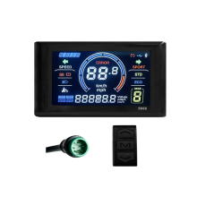 Displej pre elektrické bicykle 24V-72V vodotesný LCD S966