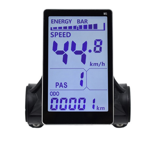 M5 sähköpyörän LCD-näyttömittari 24V 36V 48V 60V 2