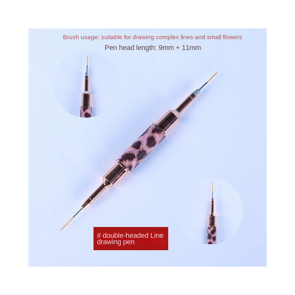 Torribaly Liner Brush For Nails,5Pcs Double-Ended Nail Art B