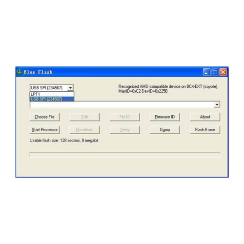 Modul sťahovania CSR USB-SPI ISP Bluetooth USB SPI 2