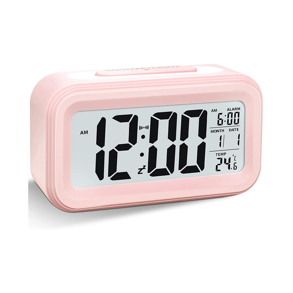 Torribaly Digital Alarm Clock, Led Light Up Battery Operated
