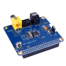 Placa de som digital HIFI DiGi+ I2S SPDIF Fi óptico