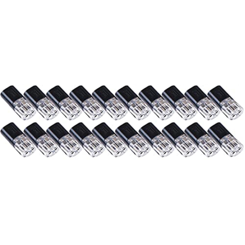 20 stuks dubbele draad push-in connector met vergrendeling B 1