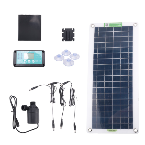 Ηλιακή αντλία νερού 50W DC12V 800L/H χαμηλού θορύβου βρύση 2