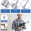 SDS-Plus T Post Ground Rod Driver, Drill Bit Drive 3