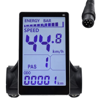 M5 Elektrische fiets LCD-displaymeter 24V 36V 48V 60V