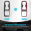 Pour console centrale de voiture en fibre de carbone ID.3 ID.4 7