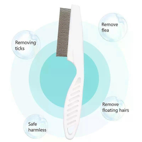 (S)con Professional Flea Comb for Dogs and Cats, Effective Grooming Tool for Removing Fleas and Ticks 1