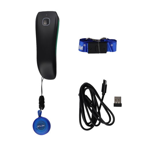 Leitor de código de barras 1D sem fio Bluetooth C740 de bolso