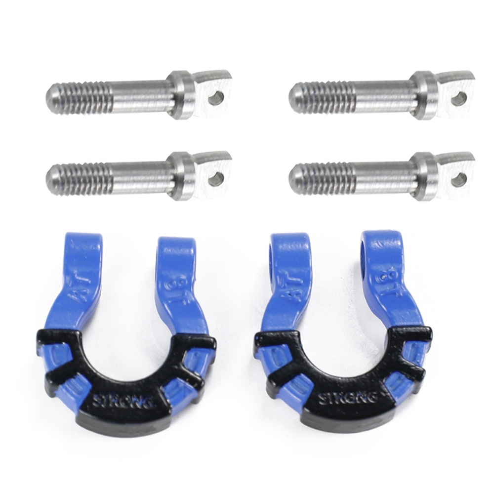 Paraurti Anteriore Per Auto Da Arrampicata Blu 1/81/10 A Forma Di U