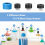 Soap Dispenser Extension Tube Kit for Kitchen Sink 5