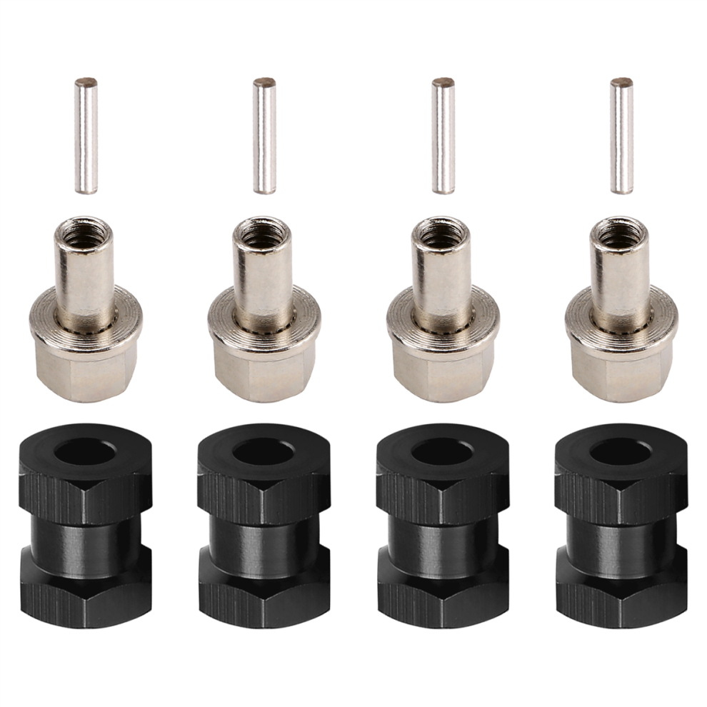 Adattatore Per Mozzo Ruota Esagonale Da 12 Mm, Estensione Da 15 Mm, 4 Pezzi