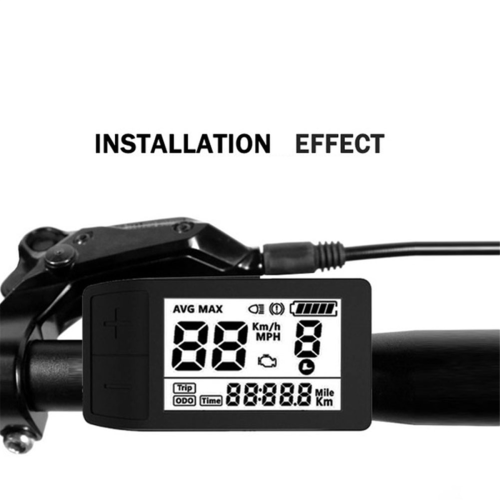 Electric Bike 500S Display 0-9 PAS Speed Indicator 2
