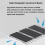 8PCS Solar Panel Mounting Bracket Kits Roof Z-Styl 10