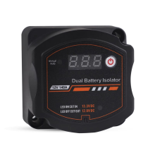12V 140A slimme dubbele batterij-isolator automatisch of handmatig