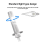 2Pcs Auto H1 Scheinwerferlampen Superhelle Led-Lampe 6