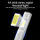 2Pcs Auto H1 Scheinwerferlampen Superhelle Led-Lampe 5