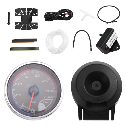 Μετρητής Turbo Boost Αυτοκινήτου 12V 0-3BAR Universal Meter 2