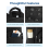 15,6 inch laptoptas, collegerugzak met hoge capaciteit S 4