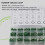 495PCS 36 Sizes O-ring Kit Black&Green Metric O ri 5