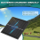 1W 4V Rechargeable AA Battery Solar Cell Charger W 6