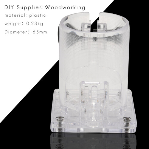 Woodworking Trimmer Accessories Hard Plastic Base 2