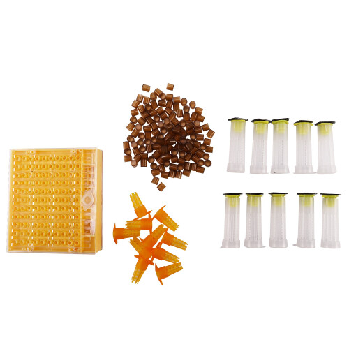 Beekeeping Cup Kit 120 Cell Cups Bee Tool Set Quee