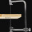 Arco de sierra ajustable profesional con mango de madera en forma de J 4