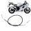 Motorcycle Clutch Cable High Precision Motorbike 12