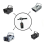 2 Pcs Fog Machine Wire Remote Control Portable XLR 7