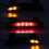 1 red shell motorcycle modified LED tail light, suitable for Harley motorcycle five-line rear brake light / Harley tail light with turn signal 4