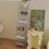 Standing Bookshelf 6 Tier Modern Metal Floor 6