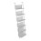 Standing Bookshelf 6 Tier Modern Metal Floor 1