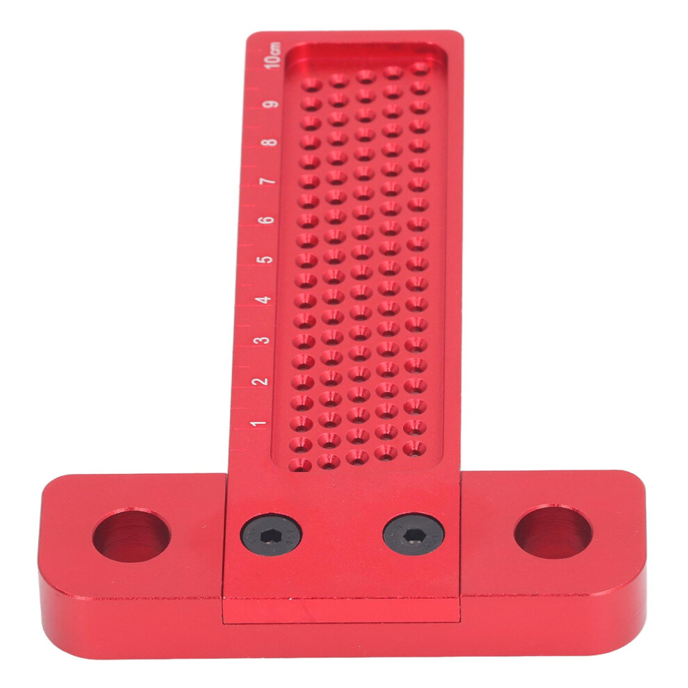 100Mm Aluminum Alloy Woodworking T Square Scriber Ruler 4631327399766
