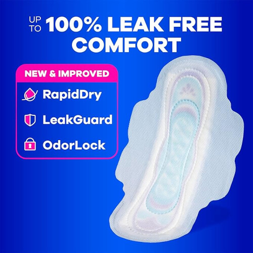 Always Always Ultra Thin Pads with Wings, Size 3, Extra Long Super 1