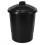 80 Litre Large Black Dustbin Outdoor & Indoor Use 3