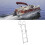 Boat Folding Ladder 5 Step Anti Slip Rustproof 11