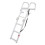 Boat Folding Ladder 5 Step Anti Slip Rustproof 6