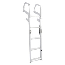 Boat Folding Ladder 5 Step Anti Slip Rustproof