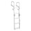 Boat Folding Ladder 5 Step Anti Slip Rustproof 1