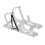 Boat Folding Ladder 5 Step Anti Slip Rustproof 9