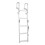 Boat Folding Ladder 5 Step Anti Slip Rustproof 4