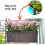 LaLaGreen Wall Planters Outdoor (20 Inch, 4 Pack) Brown Rectangular Window Flower Boxes 3